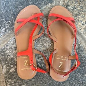 Accessorize Red Women's Sandals